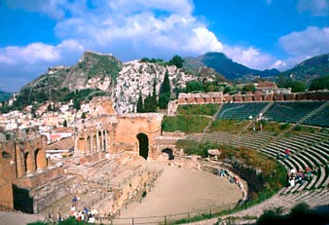 Greek Theatre at Taormina  Sicily