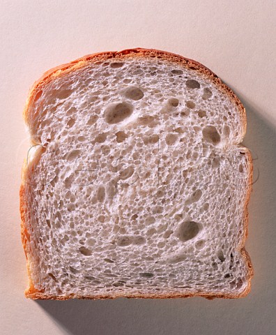 Slice of white bread