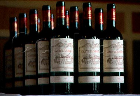 Bottles of 1997 Castello di Brolio   Chianti Classico Tuscany Italy