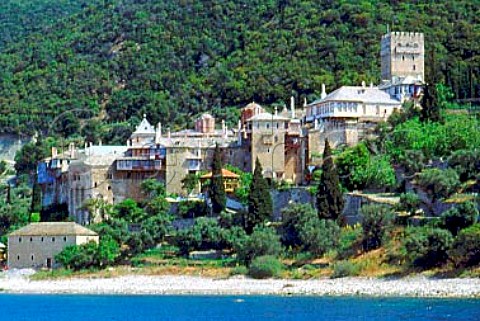 Dochariou Monastery Mount Athos Macedonia Greece