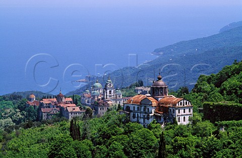 Athinios Scholi Mount Athos  Macedonia Greece