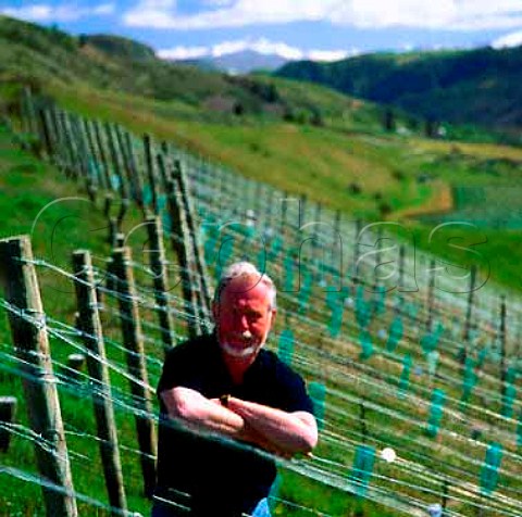 Alan Brady of Mount Edward Gibbston New Zealand   Central Otago