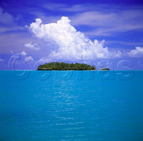 Aitutaki Lagoon Cook Islands  New Zealand South Pacific Territory