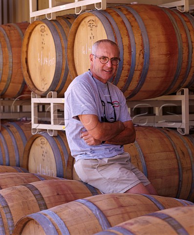 Rick Small of Woodward Canyon Winery  Lowden Washington USA    Walla Walla AVA