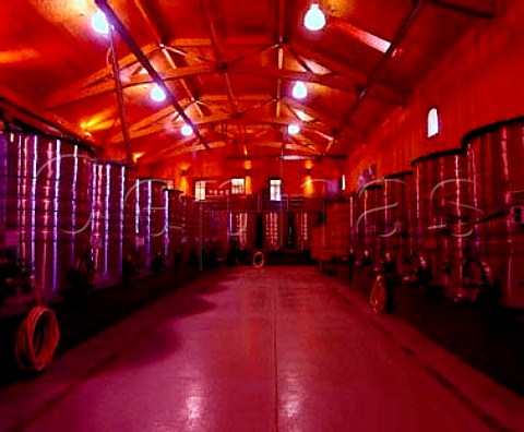Tank room of Archery Summit Winery   near Dundee Oregon USA    Willamette Valley AVA