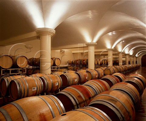 One of the barrel cellars of King Estate   Lorane Oregon USA Willamette Valley