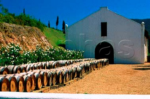 Exterior of barrel cellar of   Hamilton Russell Hermanus   South Africa Overberg WO