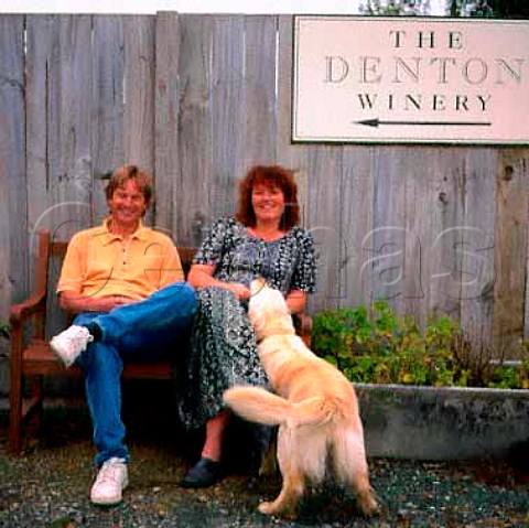 Richard and Alexandra Denton of Denton Winery   Ruby Bay Nelson New Zealand     Nelson