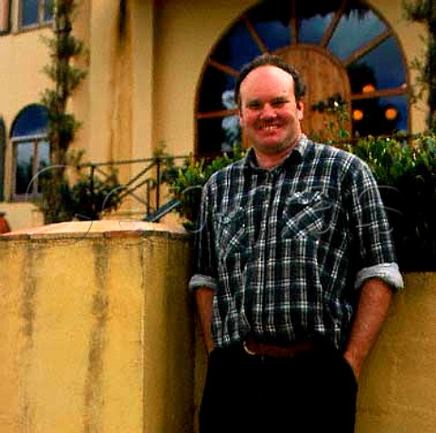 Mark Leonard winemaker of French Farm Winery  Akaroa Harbour New Zealand    Canterbury