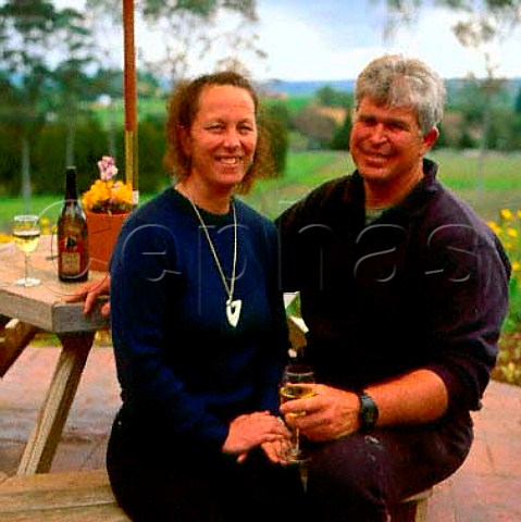 Michael and Barbara Webb of Cottle Hill Winery   Kerikeri New Zealand    Northland