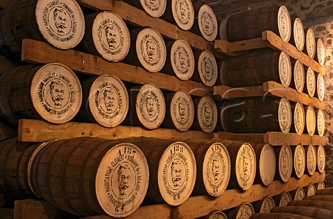 Barrels of Rum in the distillery of   Domaine de Lacajou Martinique
