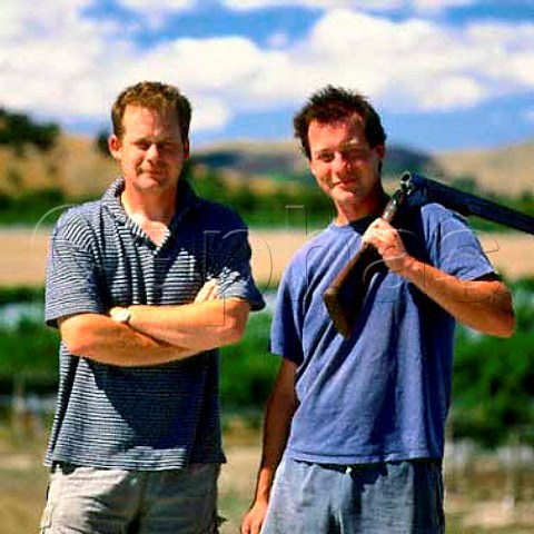 Michael and Hidde Mebus of Mebus Estate   Gladstone New Zealand   Wairarapa