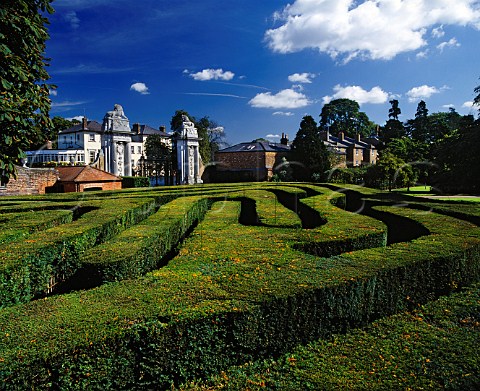 The Maze and Lion Gate of Hampton Court Palace  London England