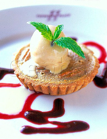 Pecan Pie served at 11 Tavistock House Restaurant  Sunderland England