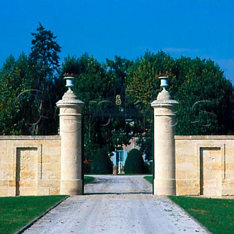 Entrance to Chteau Siran Labarde Gironde France   Margaux  Mdoc Cru Bourgeois Exceptionnel