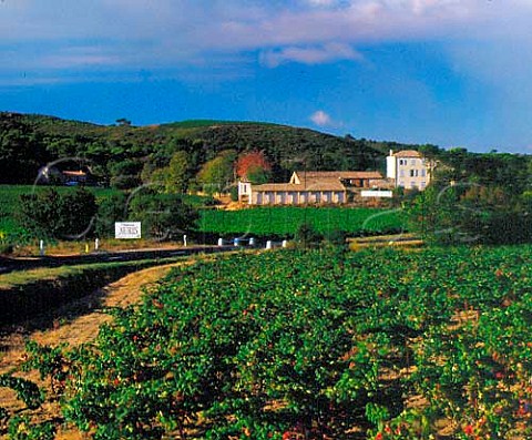 Chteau Auris near Narbonne Aude France  Corbires  Terroir de Fontfroide