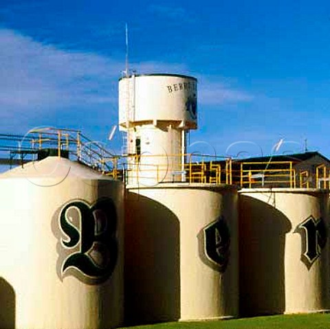 Berri Estate winery storage tanks of BRL Hardy   Berri South Australia   Riverland