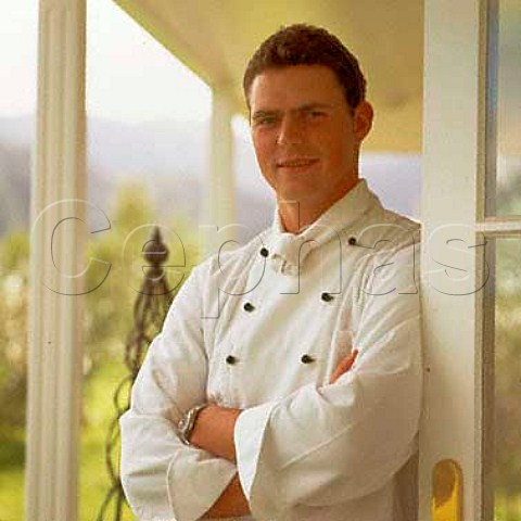Louis Schindler head chef at Herzog Restaurant   Blenheim New Zealand         Marlborough