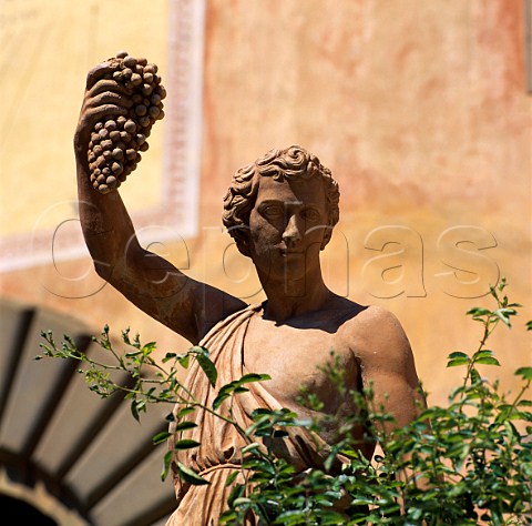 Statue in the grounds of Vignamaggio   Greve in Chianti Tuscany Italy   Chianti Classico