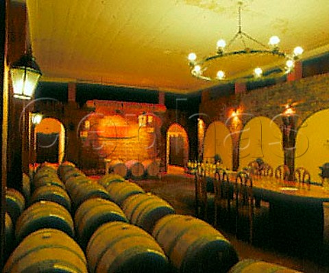 Barrel cellar of Bodegas Castillo Viejo   Las Piedras Canelones Uruguay