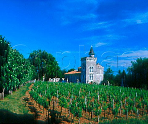 Chteau Guillemot and its vineyard   StChristophedesBardes Gironde France    Stmilion  Bordeaux