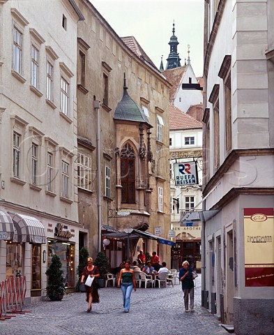 Side street in Krems Austria    Kremstal