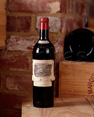 Bottle of Chteau LafiteRothschild 1945  Pauillac  Bordeaux