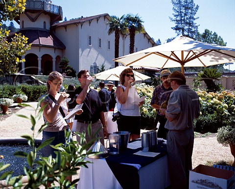 Wine tasting event at Chateau St Jean Kenwood   Sonoma Co California     Sonoma Valley