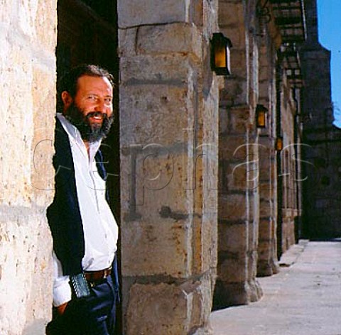Pascal Delbeck consultant winemaker   at Abadia Retuerta Sardn de Duero   near Valladolid Castilla y Len Spain
