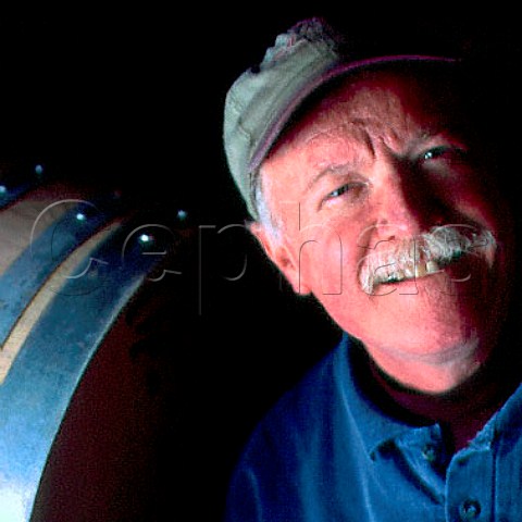 Terry Casteel winemaker of Bethel Heights Vineyard   Bethel Oregon USA   Willamette Valley