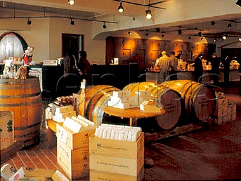 Visitor shop at Suntorys Tominooka winery near   Kofu city  Yamanashi Prefecture  Japan