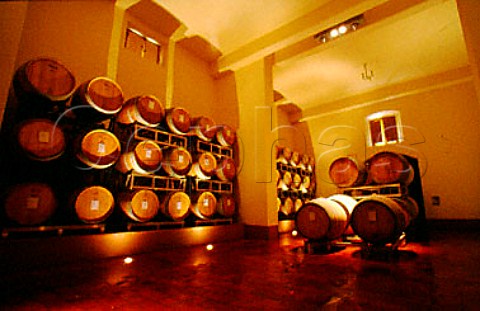 Barrel cellars at Rocca di Montegrossi   Gaiole in Chianti Tuscany Italy     Chianti Classico