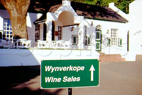 WineSales sign of Landskroon Estate   Paarl South Africa