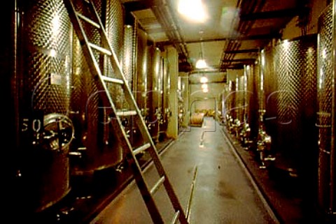 Stainless steel tanks in the winery of   Albert Neumeister Straden   Styria Austria    SdOsteiermark