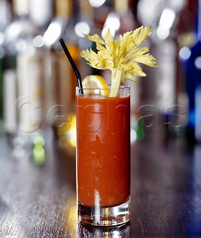 Cocktail Bloody Mary  Glass Highball