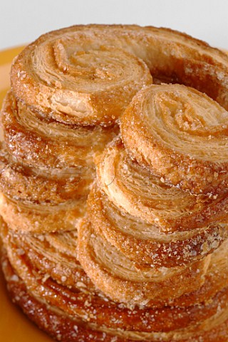 Palmiers  traditional pastry biscuits