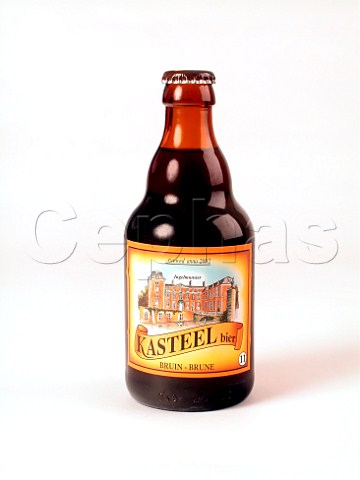 Bottle of Kasteel beer  Belgium