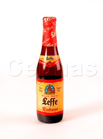 Bottle of Leffe Radieuse ale Belgium