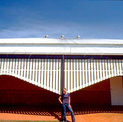 Fran Austin winemaker at Bay of Fires winery of   BRL Hardy Pipers River Tasmania Australia    Pipers River