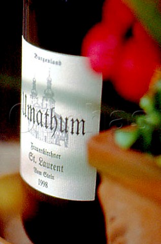 Bottle of Frauenkirchen wine from   Weingut Josef Umathum Burgenland   Austria Neusiedlersee