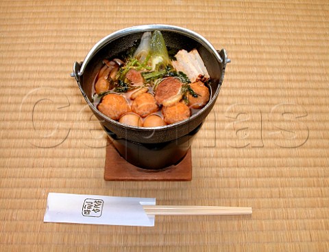 Japanese nabe stew
