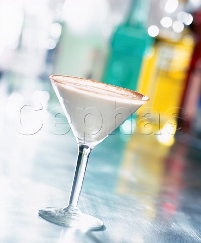 Cocktail Baileys  cream Martini   Glass Martini