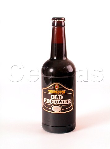 Bottle of Theakston Old Peculier beer Masham   England