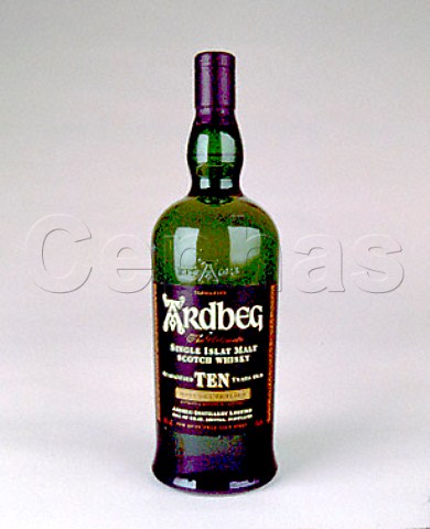 Bottle of Ardbeg single malt scotch whisky Ardbeg   Isle of Islay Scotland