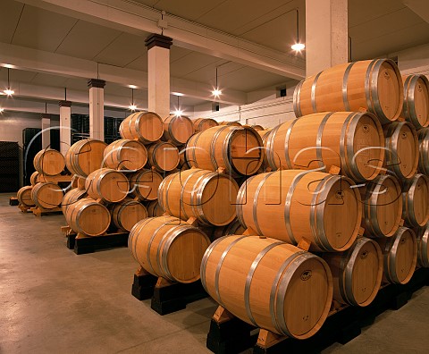 Barrel cellar of Fernando Remrez de Ganuza   Samaniego Alava Spain   Rioja Alavesa