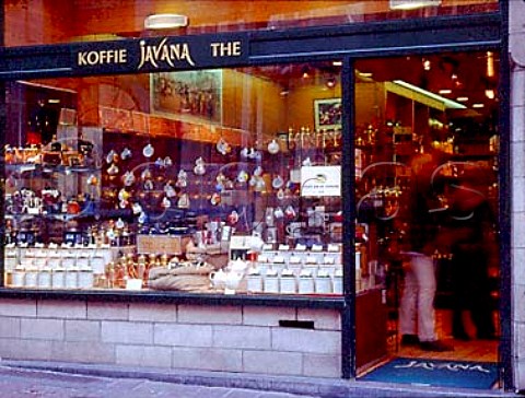 Javana tea and coffee shop Bruges Belgium