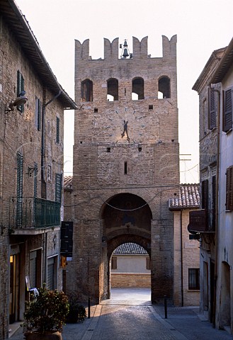 Porta San Agostino Montefalco Umbria   Italy