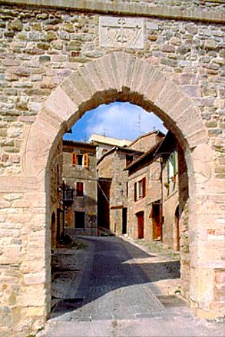 Porta Federico II Montefalco Umbria   Italy