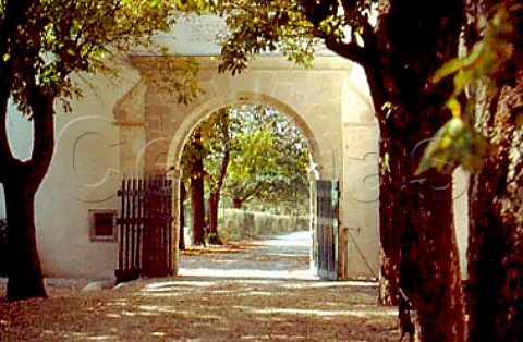 Entrance to La Centuriona winery  Gavi Piemonte Italy