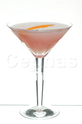 Cocktail Tango Martini    Glass Martini